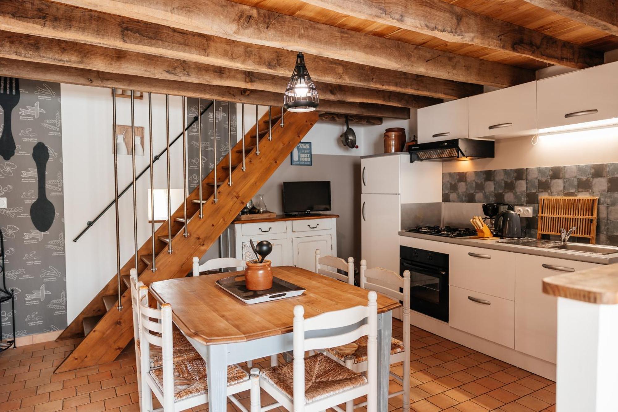 Le Logis Du Prieure Villa Les Châtelliers-Châteaumur Eksteriør billede