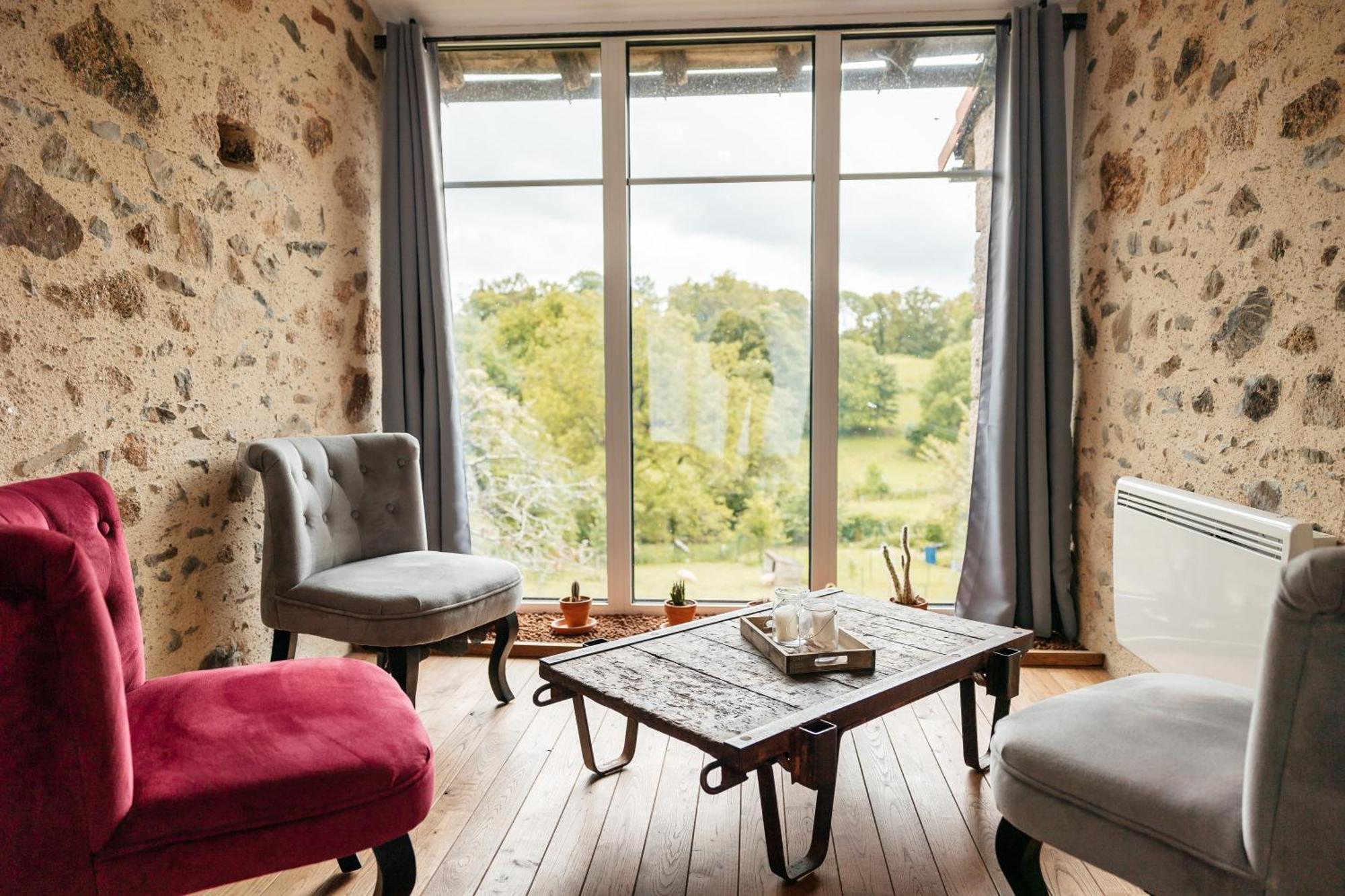 Le Logis Du Prieure Villa Les Châtelliers-Châteaumur Eksteriør billede