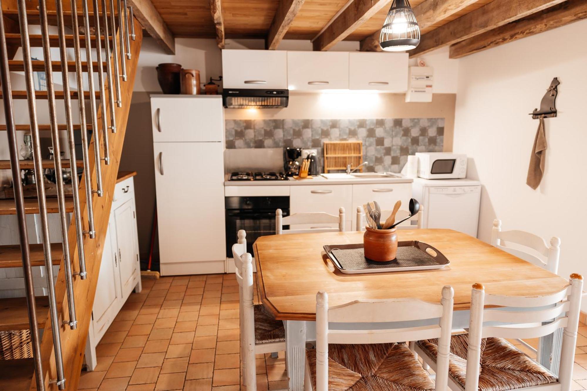 Le Logis Du Prieure Villa Les Châtelliers-Châteaumur Eksteriør billede